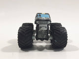 1990 Galoob Micro Machines Tuff Trax Collection Rammin' Rig Monster Truck Black Miniature Die Cast Toy Car Vehicle