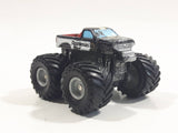 1990 Galoob Micro Machines Tuff Trax Collection Rammin' Rig Monster Truck Black Miniature Die Cast Toy Car Vehicle