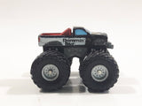1990 Galoob Micro Machines Tuff Trax Collection Rammin' Rig Monster Truck Black Miniature Die Cast Toy Car Vehicle