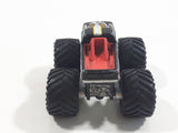 1990 Galoob Micro Machines Tuff Trax Collection Rammin' Rig Monster Truck Black Miniature Die Cast Toy Car Vehicle