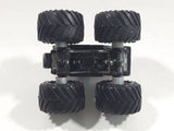 1990 Galoob Micro Machines Tuff Trax Collection Rammin' Rig Monster Truck Black Miniature Die Cast Toy Car Vehicle