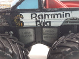 1990 Galoob Micro Machines Tuff Trax Collection Rammin' Rig Monster Truck Black Miniature Die Cast Toy Car Vehicle