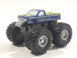 1990 Galoob Micro Machines Tuff Trax Collection Night Cruzer Monster Truck Blue Miniature Die Cast Toy Car Vehicle