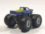 1990 Galoob Micro Machines Tuff Trax Collection Night Cruzer Monster Truck Blue Miniature Die Cast Toy Car Vehicle
