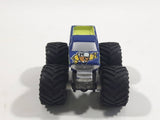 1990 Galoob Micro Machines Tuff Trax Collection Night Cruzer Monster Truck Blue Miniature Die Cast Toy Car Vehicle