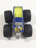 1990 Galoob Micro Machines Tuff Trax Collection Night Cruzer Monster Truck Blue Miniature Die Cast Toy Car Vehicle