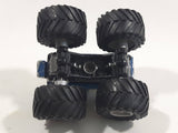 1990 Galoob Micro Machines Tuff Trax Collection Night Cruzer Monster Truck Blue Miniature Die Cast Toy Car Vehicle