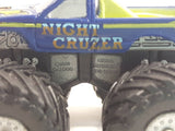 1990 Galoob Micro Machines Tuff Trax Collection Night Cruzer Monster Truck Blue Miniature Die Cast Toy Car Vehicle