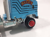 Majorette Semi Tractor Truck and Trailer "Blue's Trucking Co." #302 Light Blue 1/87 Scale Die Cast Toy Car Vehicle