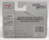 2014 Maisto Fresh Metal Ford Interceptor Police Unit 1035 Black and White Die Cast Toy Car Vehicle