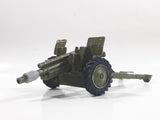 Vintage Dinky Toys Meccano Battle Lines American 105 mm Gun Howitzer Dark Green Die Cast Army Toy 21751413