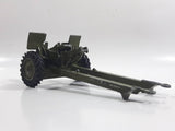 Vintage Dinky Toys Meccano Battle Lines American 105 mm Gun Howitzer Dark Green Die Cast Army Toy 21751413