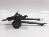 Vintage Dinky Toys Meccano Battle Lines American 105 mm Gun Howitzer Dark Green Die Cast Army Toy 21751413