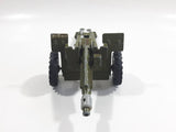 Vintage Dinky Toys Meccano Battle Lines American 105 mm Gun Howitzer Dark Green Die Cast Army Toy 21751413