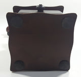 Metal Plastic Top Engraved Lettering Wood Based Coffee Grinder