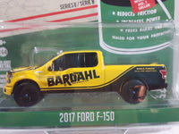 2019 Greenlight Collectibles Running On Empty Bardahl 2017 Ford F-150 Truck Yellow Die Cast Toy Car Vehicle - New in Package