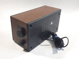 Vintage General Electric Model No. 7-4115B AM/FM Radio with Walnut Grain Wood Finish
