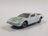 Unknown Brand #2 Turbo White Die Cast Toy Car Vehicle