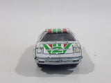 Unknown Brand #2 Turbo White Die Cast Toy Car Vehicle