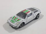Unknown Brand #2 Turbo White Die Cast Toy Car Vehicle