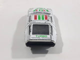 Unknown Brand #2 Turbo White Die Cast Toy Car Vehicle