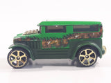 2006 MGA Marvel Spider-Man Sandman Hummer Style Green Die Cast Toy Car Vehicle