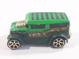 2006 MGA Marvel Spider-Man Sandman Hummer Style Green Die Cast Toy Car Vehicle