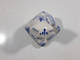Vintage Delft Holland Cat on Windmill Pillow Figurine