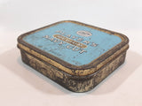 Vintage Player's Medium Navy Cut 50g Light Blue Tin Metal Tobacco Container