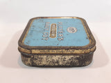 Vintage Player's Medium Navy Cut 50g Light Blue Tin Metal Tobacco Container