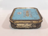 Vintage Player's Medium Navy Cut 50g Light Blue Tin Metal Tobacco Container