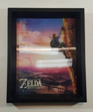 2016 Official Nintendo The Legend of Zelda Breath of the Wild 3D Hologram Framed Video Game Wall Decor