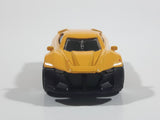 Unknown Brand DK-GT Yellow Die Cast Toy Car Vehicle