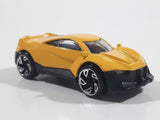 Unknown Brand DK-GT Yellow Die Cast Toy Car Vehicle