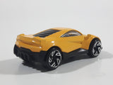 Unknown Brand DK-GT Yellow Die Cast Toy Car Vehicle