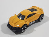 Unknown Brand DK-GT Yellow Die Cast Toy Car Vehicle