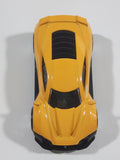 Unknown Brand DK-GT Yellow Die Cast Toy Car Vehicle
