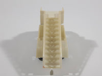 RealToy Delta Airplane Ladder Stairs Truck White Die Cast Toy Car Vehicle