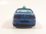 Burago Alfa Romeo 156 Polizia Blue 1/43 Scale Die Cast Toy Police Cop Car Vehicle Missing a Wheel