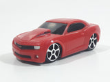 Maisto Muscle Machines Garage 2013 Chevrolet COPO Camaro Red Die Cast Toy Car Vehicle