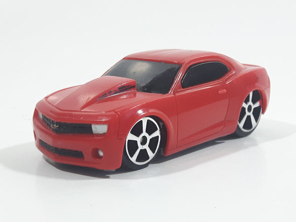 Maisto Muscle Machines Garage 2013 Chevrolet COPO Camaro Red Die Cast Toy Car Vehicle