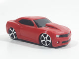 Maisto Muscle Machines Garage 2013 Chevrolet COPO Camaro Red Die Cast Toy Car Vehicle