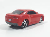 Maisto Muscle Machines Garage 2013 Chevrolet COPO Camaro Red Die Cast Toy Car Vehicle