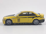 RealToy BMW M3 Yellow "Top Runner" 1/59 Scale Die Cast Toy Car Vehicle