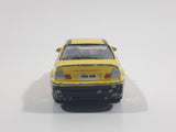 RealToy BMW M3 Yellow "Top Runner" 1/59 Scale Die Cast Toy Car Vehicle
