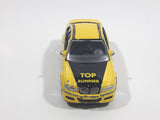 RealToy BMW M3 Yellow "Top Runner" 1/59 Scale Die Cast Toy Car Vehicle