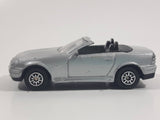 Maisto Mercedes Benz SLK 230 Convertible Silver Grey 1/64 Scale Die Cast Toy Car Vehicle