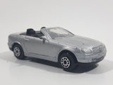 Maisto Mercedes Benz SLK 230 Convertible Silver Grey 1/64 Scale Die Cast Toy Car Vehicle