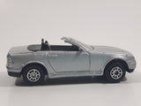 Maisto Mercedes Benz SLK 230 Convertible Silver Grey 1/64 Scale Die Cast Toy Car Vehicle