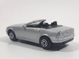 Maisto Mercedes Benz SLK 230 Convertible Silver Grey 1/64 Scale Die Cast Toy Car Vehicle